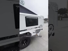 Alumínio Leve 1400kg Off Road Camping Trailer RV Caravana