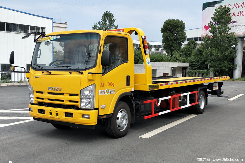 Tipo caminhão de reboque 5600*2350 do Wrecker da emergência milímetro 4x2 do combustível diesel