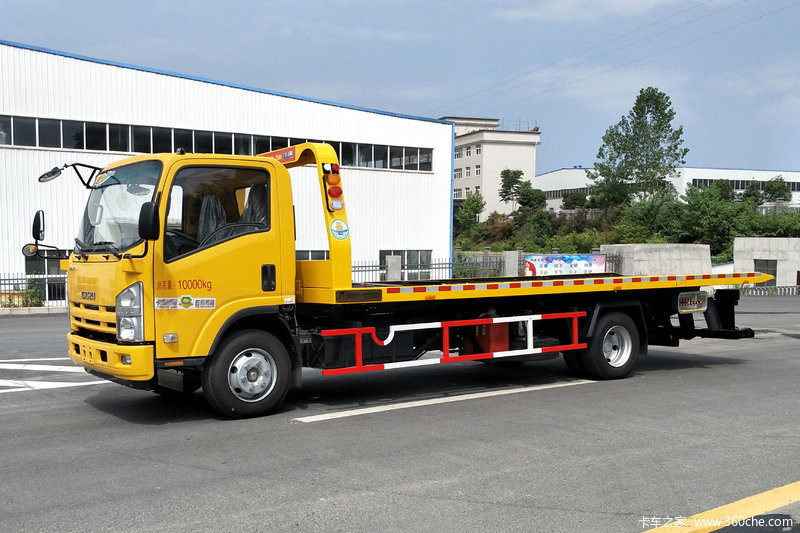 Tipo caminhão de reboque 5600*2350 do Wrecker da emergência milímetro 4x2 do combustível diesel