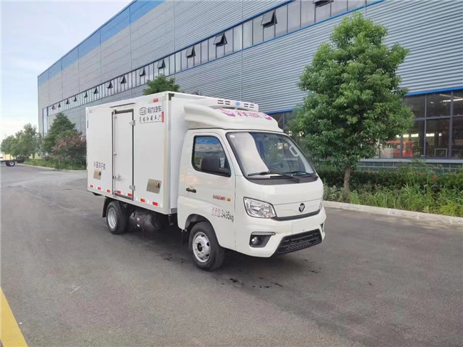 Caminhão 115km/H 1,5 Ton Ice Cream Freezer Truck da caixa do refrigerador do poliuretano