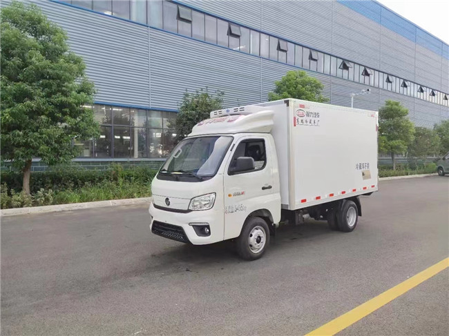 Caminhão 115km/H 1,5 Ton Ice Cream Freezer Truck da caixa do refrigerador do poliuretano