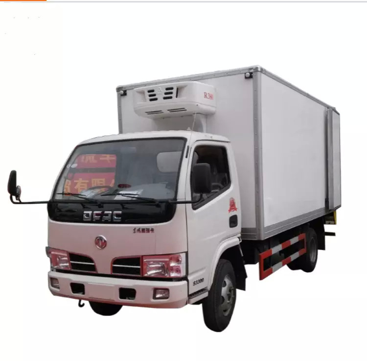 Caminhão Dongfeng da caixa do refrigerador do congelador 4*2 5 toneladas grau -5 a -15