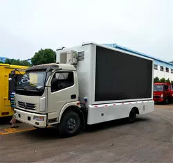 Caminhão grande móvel 4800*2080mm da tela de Dongfeng, caminhão móvel da fase 4*2 sadia impermeável
