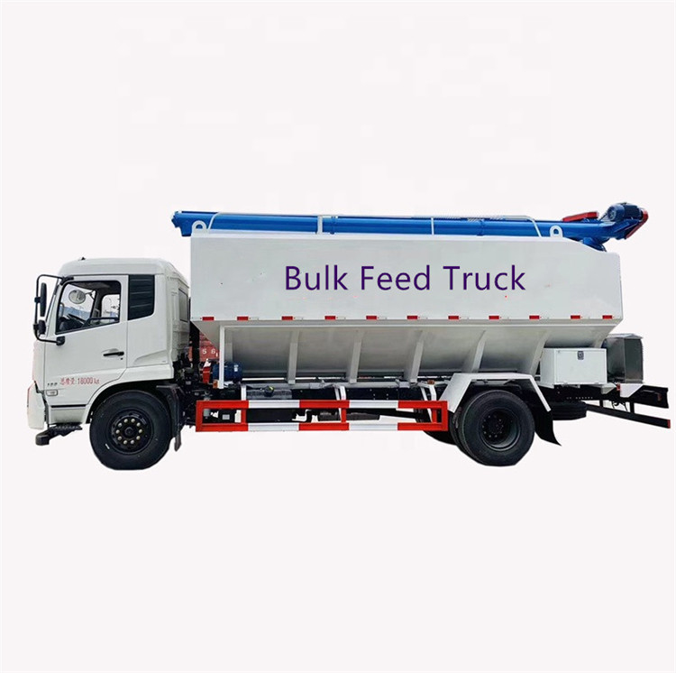10 tipo do combustível diesel do caminhão 90km/H 4x2 de Ton Bulk Feed Truck Delivery