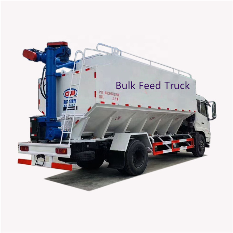 10 tipo do combustível diesel do caminhão 90km/H 4x2 de Ton Bulk Feed Truck Delivery