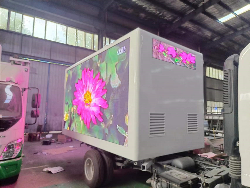 P5 P6 Anúncio Digital Billboard Display LED Móvel Caminhão Outdoor Full Color Com Gerador