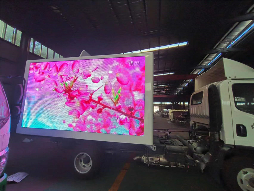 P5 P6 Anúncio Digital Billboard Display LED Móvel Caminhão Outdoor Full Color Com Gerador