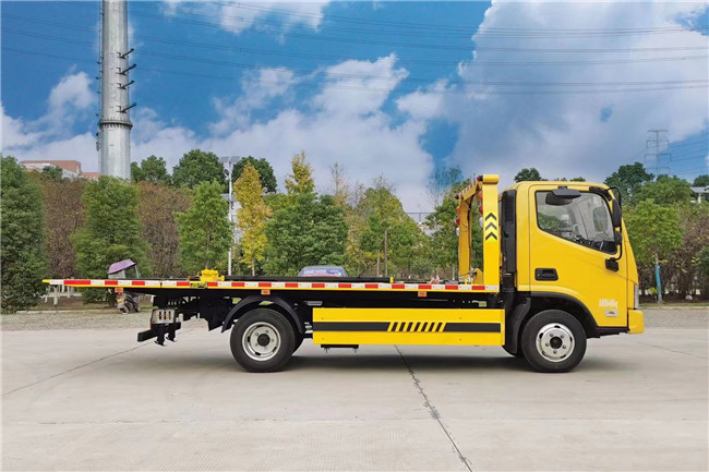 5 Tons Winch Tow Truck FOTON Aumark 4*2 barata Flatbed Truck para venda