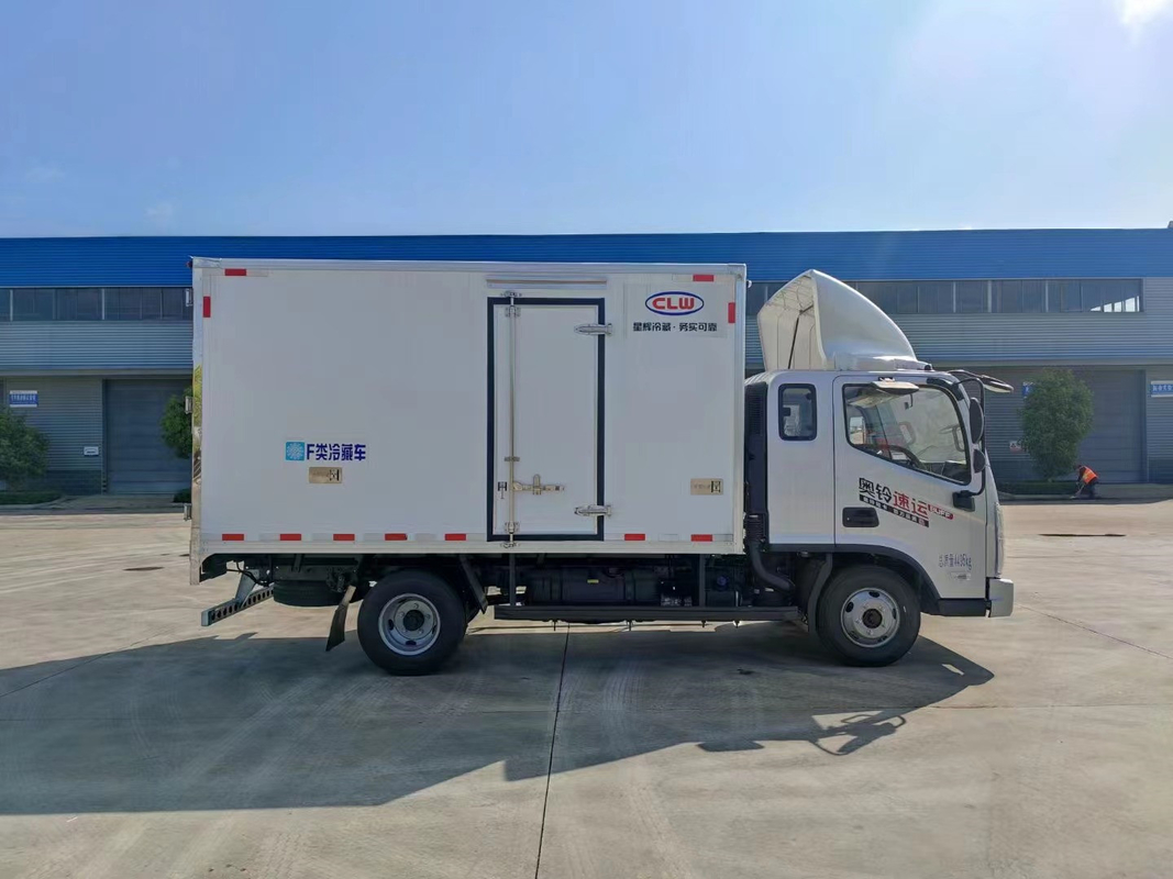 China Fábrica 3,5 toneladas Foton Mini gelado Caminhão congelador Euro 6 Caminhão frigorífico