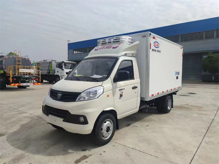 6 caminhão pequeno do congelador de Foton Mini Refrigerator Truck 110km/H da roda em Dubai