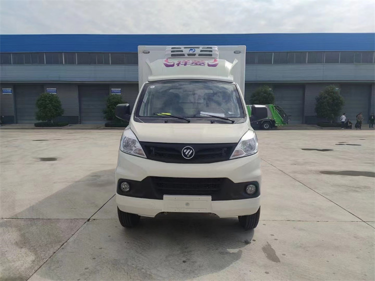 6 caminhão pequeno do congelador de Foton Mini Refrigerator Truck 110km/H da roda em Dubai