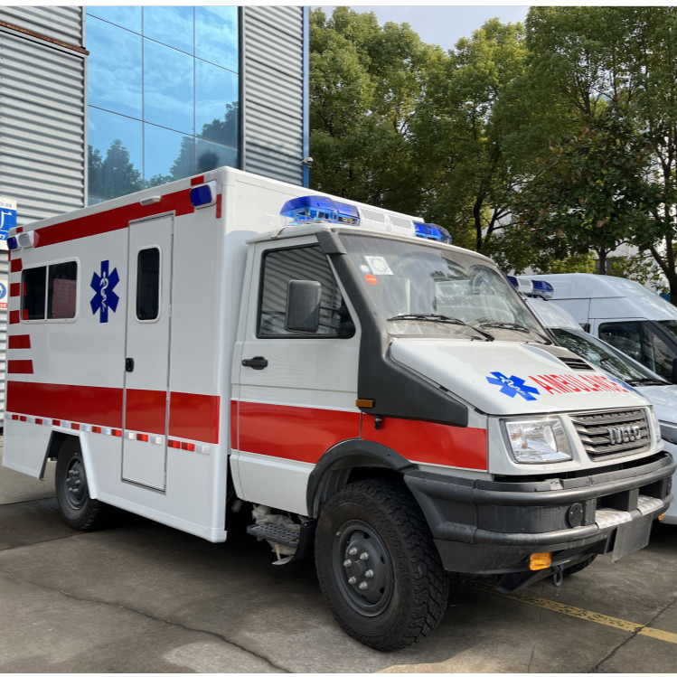 Tipo de movimentação profissional ambulância do carro 4x4 da ambulância da emergência de Iveco do EURO 5