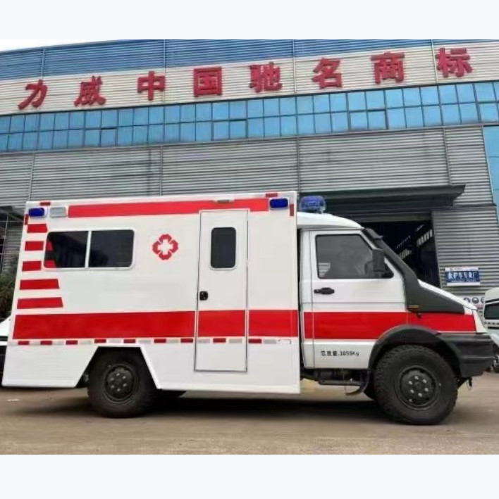 130km/H ambulância do transporte de IVECO do veículo do hospital ICU para serviços médicos da emergência