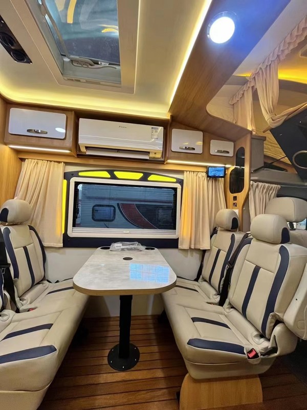 5995x2350x2950mm RV Caravana Van OE Serviço OEM Nu com Ceragem Por Roro Navio