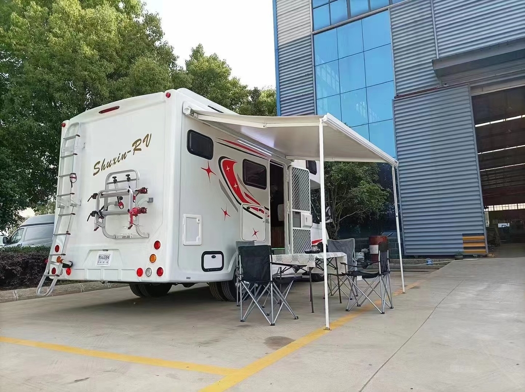 Trailer de viagem RV Camper Motorhome Nu com Ceragem Por Roro Navio Ou Navio a Granel