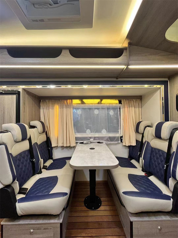 Trailer de viagem RV Camper Motorhome Nu com Ceragem Por Roro Navio Ou Navio a Granel