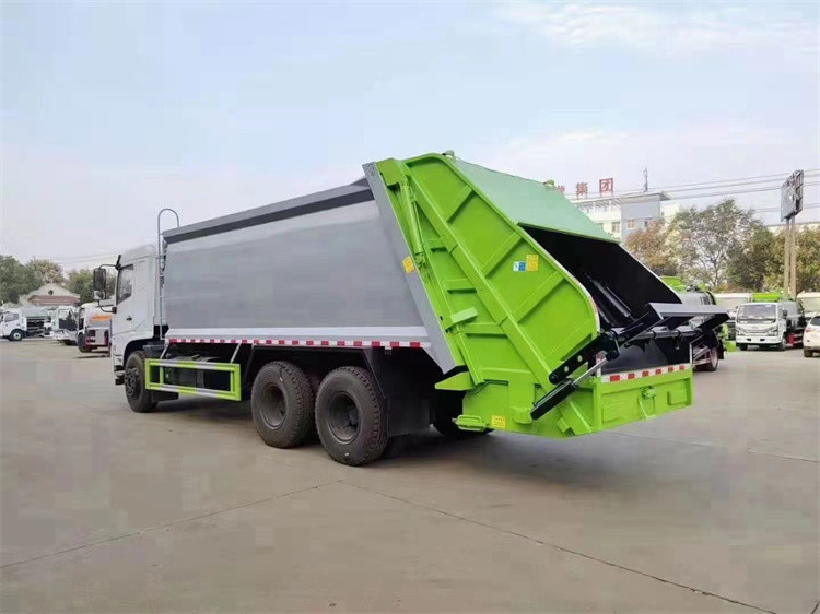 Caminhão de lixo Lavar Dongfeng 5995 Kg Compactor Caminhão de lixo com chassi de aço carbono