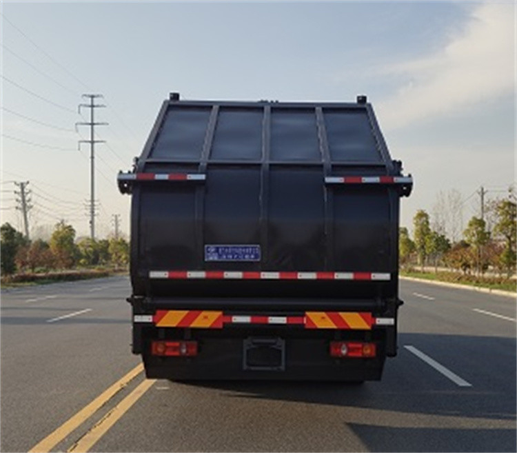 Caminhão de lixo Lavar Dongfeng 5995 Kg Compactor Caminhão de lixo com chassi de aço carbono