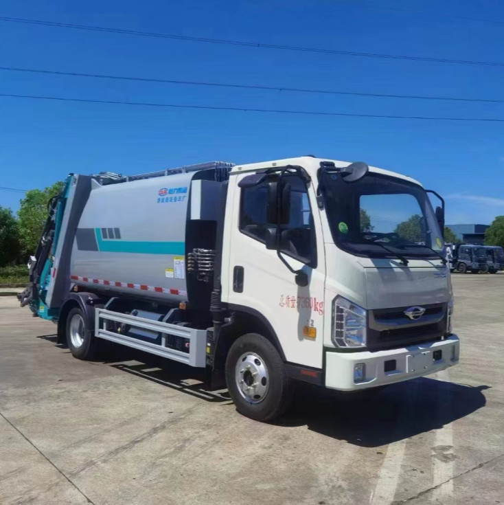 Combustível Diesel 6.50-16 Caminhão de lixo de pneus com 6 peças e 1 peça sobressalente