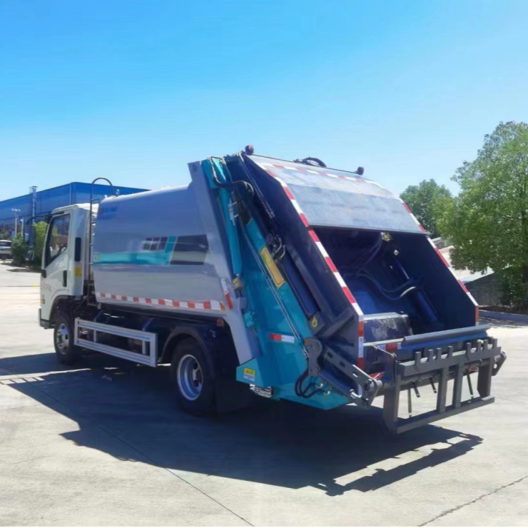 Combustível Diesel 6.50-16 Caminhão de lixo de pneus com 6 peças e 1 peça sobressalente