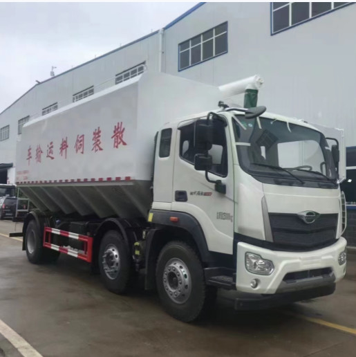 12 Cbm Camiões de alimentação animal 4x2 Camiões de alimentação a granel com tipo de combustível diesel