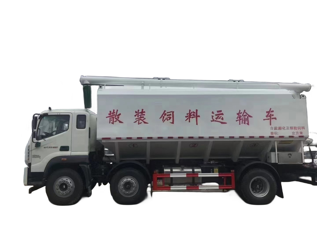 Forragem para animais a granel Forragem de tanque Caminhão de transporte 7.00-16 Pneus 232/315 Kw / Hp