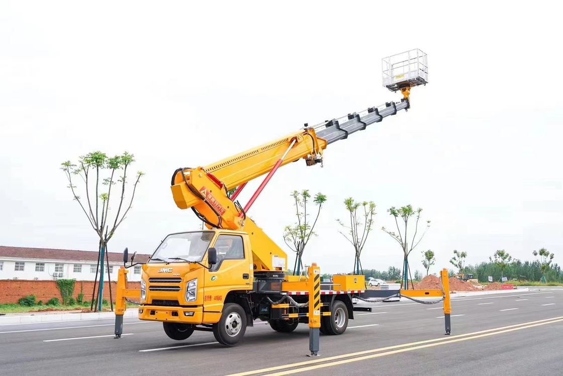 Plataforma de trabalho aéreo JMC para camiões Dimensões L X W X H Mm 5995*2050*2900mm