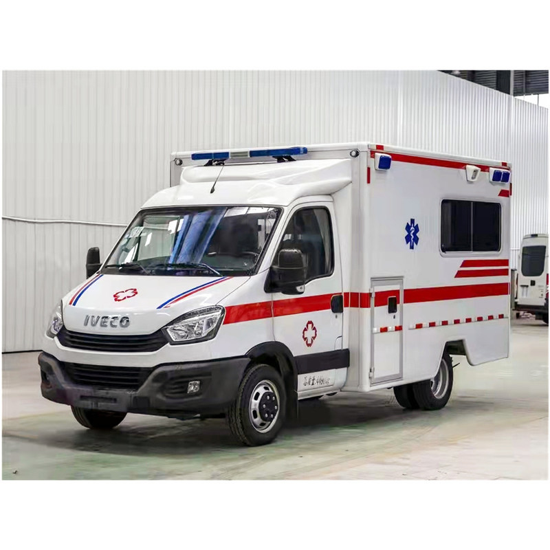 Veículo de Ambulância Médica Eficiente e Confiavel Veículos Médicos Móveis Transmissão 5 1 Velocidade máxima 130 Km/H