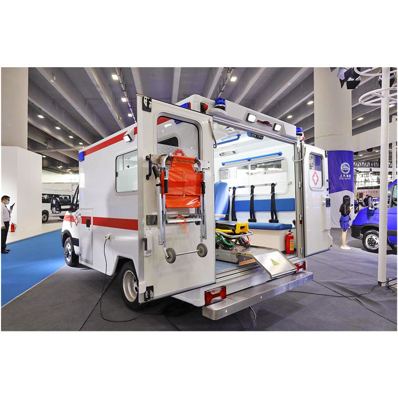 Veículo de Ambulância Médica Eficiente e Confiavel Veículos Médicos Móveis Transmissão 5 1 Velocidade máxima 130 Km/H