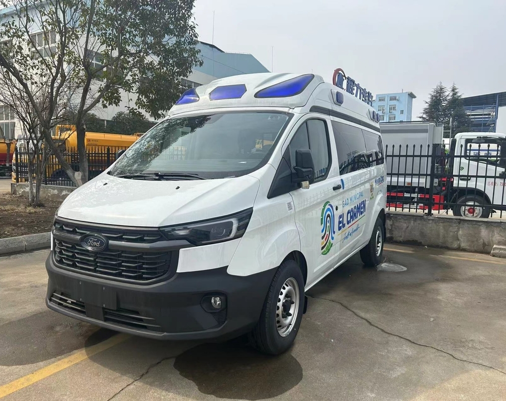 145 km/h Serviço de Emergência Ambulância Diesel Para Venda Com Tipo 215/75r16lt