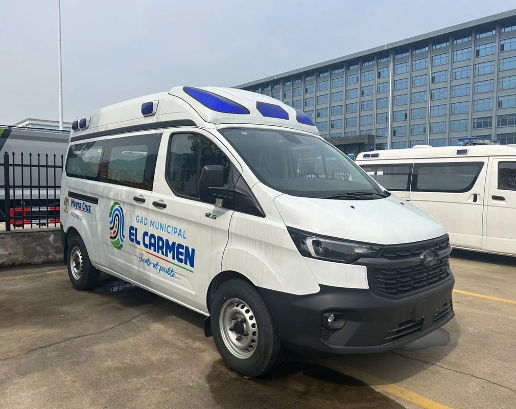 145 km/h Serviço de Emergência Ambulância Diesel Para Venda Com Tipo 215/75r16lt