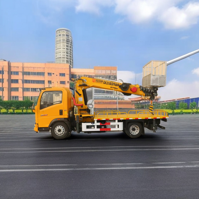 Howo Chassis 4x2 Drive 21M Truck Montado Plataforma de Trabalho Aéreo 95km/H 200kg Carga