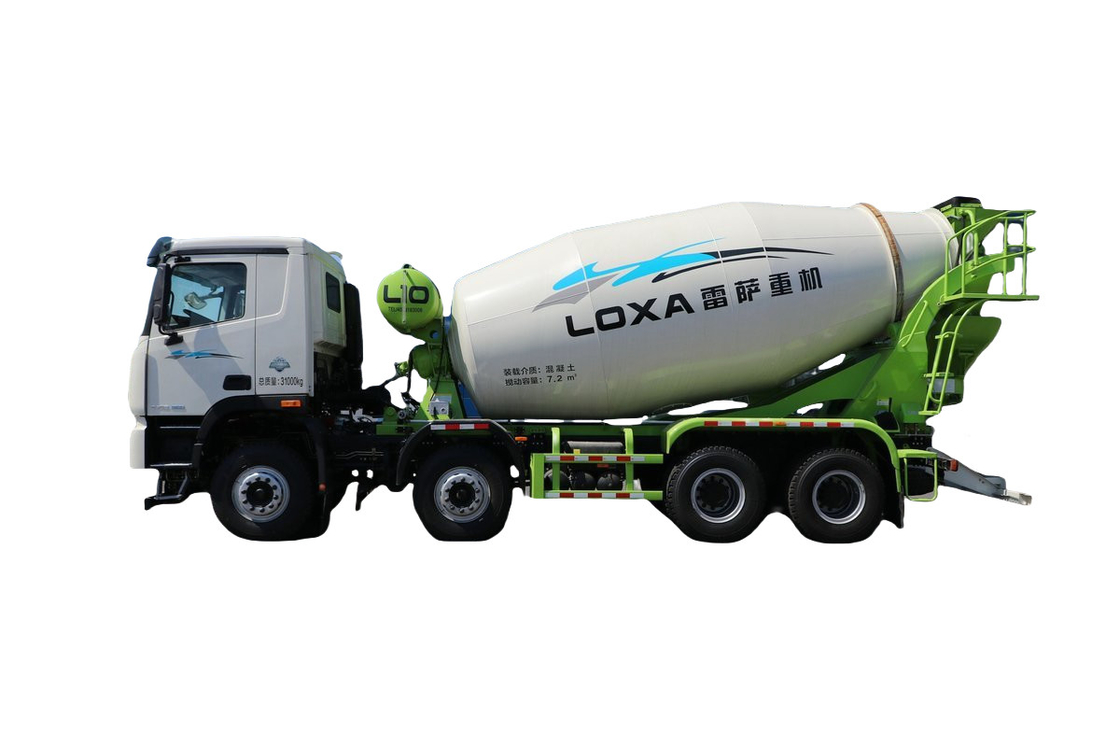Foton 8*4 camião de cimento 12m3 camião de mistura de cimento diesel com bomba para venda