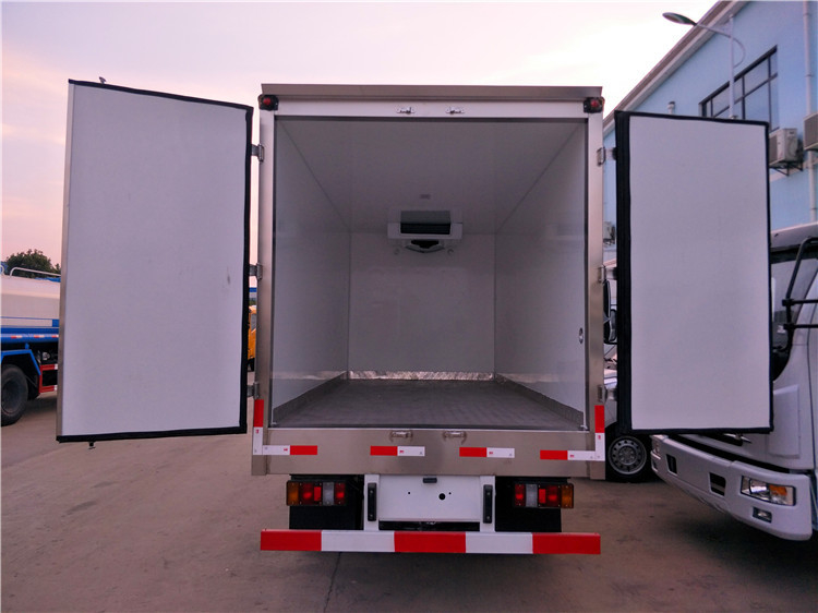 Japão 4*2 ISUZU Caminhão de Caixa de Frigorífico Sistema PTO Caminhão de Congelamento de 5 toneladas