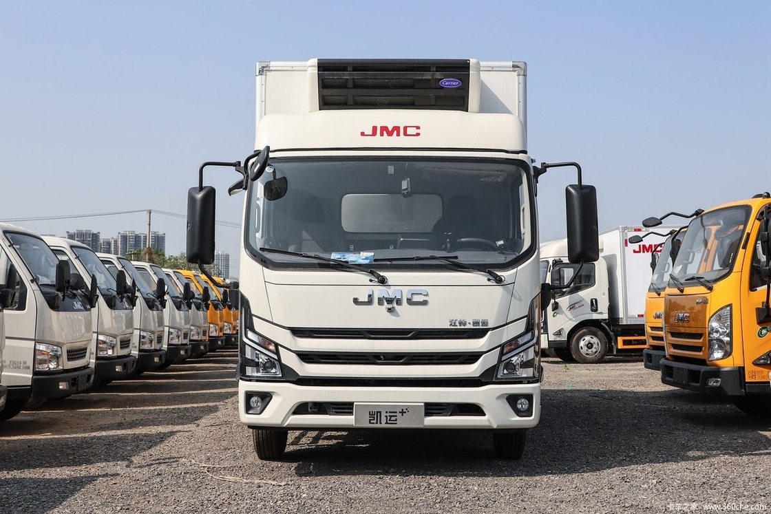 Famous Jmc Light Refrigerated Truck 4x2 Caminhão de transporte de alimentos congelados para venda