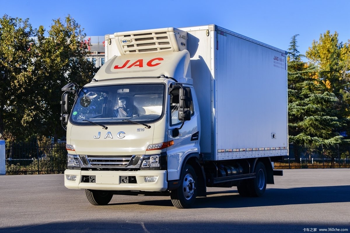 Carrinha de refrigeração Dongfeng 4x2 6x4 Carrinhas de ambulância 10 toneladas -5 a -15 graus