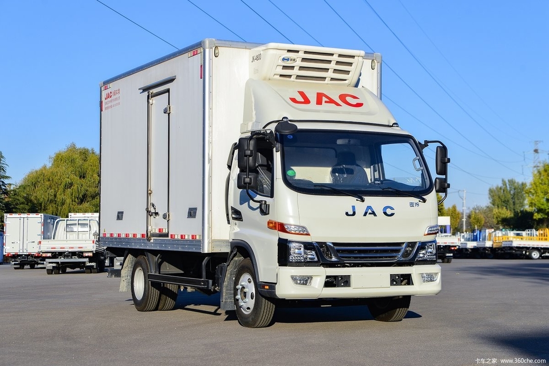 Carrinha de refrigeração Dongfeng 4x2 6x4 Carrinhas de ambulância 10 toneladas -5 a -15 graus