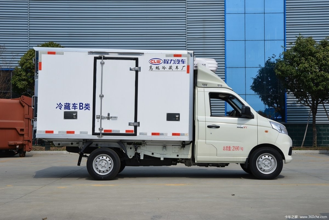 Carrinha de refrigeração Dongfeng 4x2 6x4 Carrinhas de ambulância 10 toneladas -5 a -15 graus