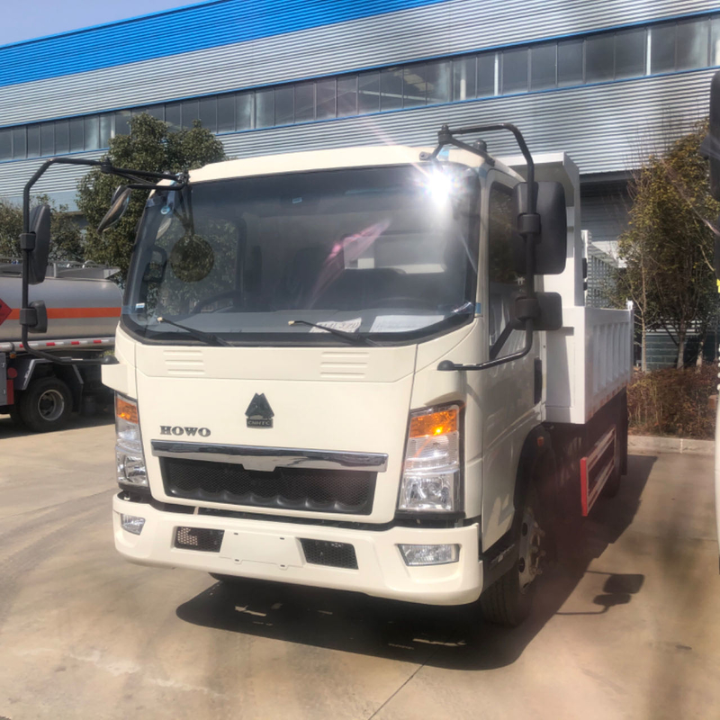 China Novo HOWO 6 rodas 5 toneladas Mini caminhão de descarga caminhão para venda