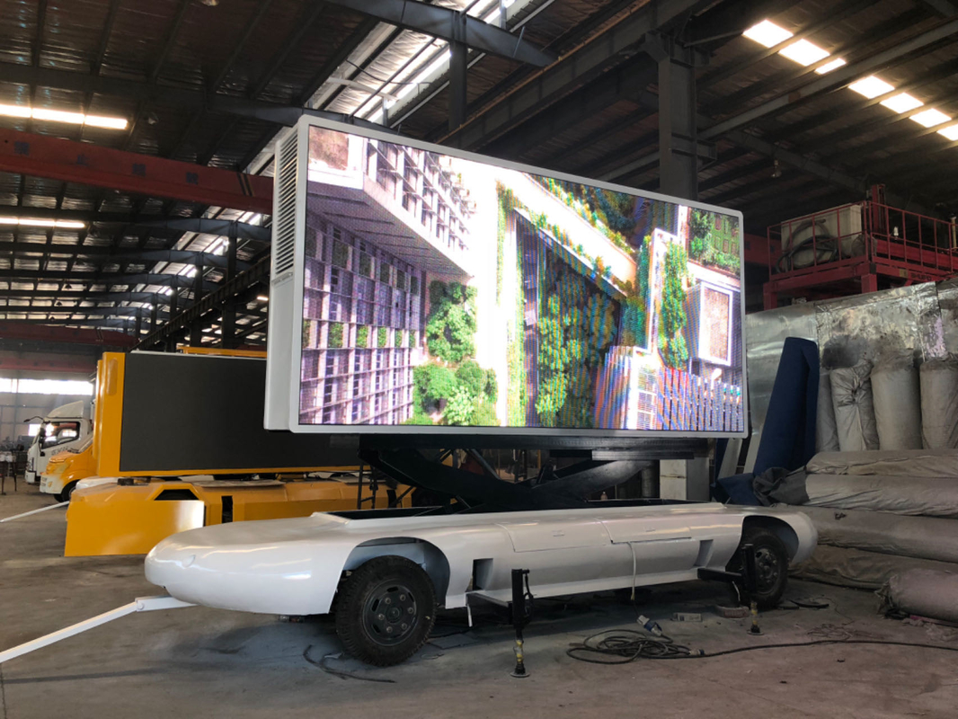 P4 P5 HD Caminhão Trailers Car Mobile Outdoor Publicidade LED Sign Display For Mobile Store