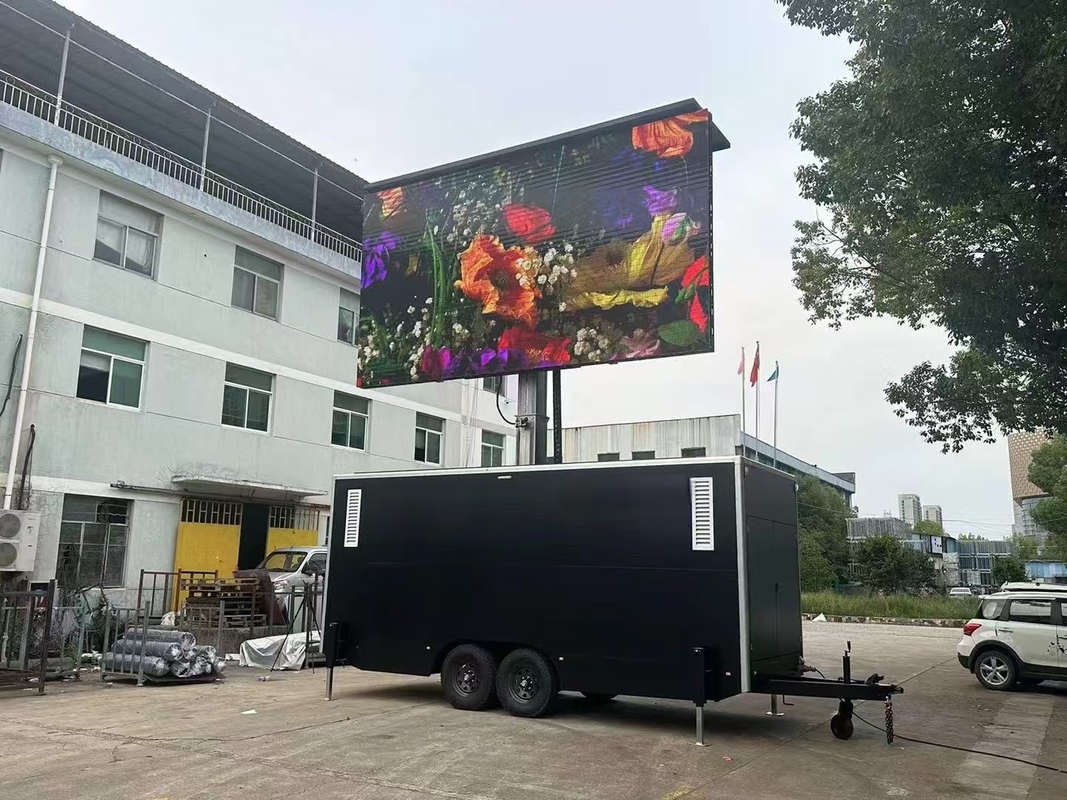 P2.5 P3 P4 P5 P6 P8 P10 Outdoor Mobile Advertising Truck Van Trailer LED Billboard Big Mobile Pantalla LED Display