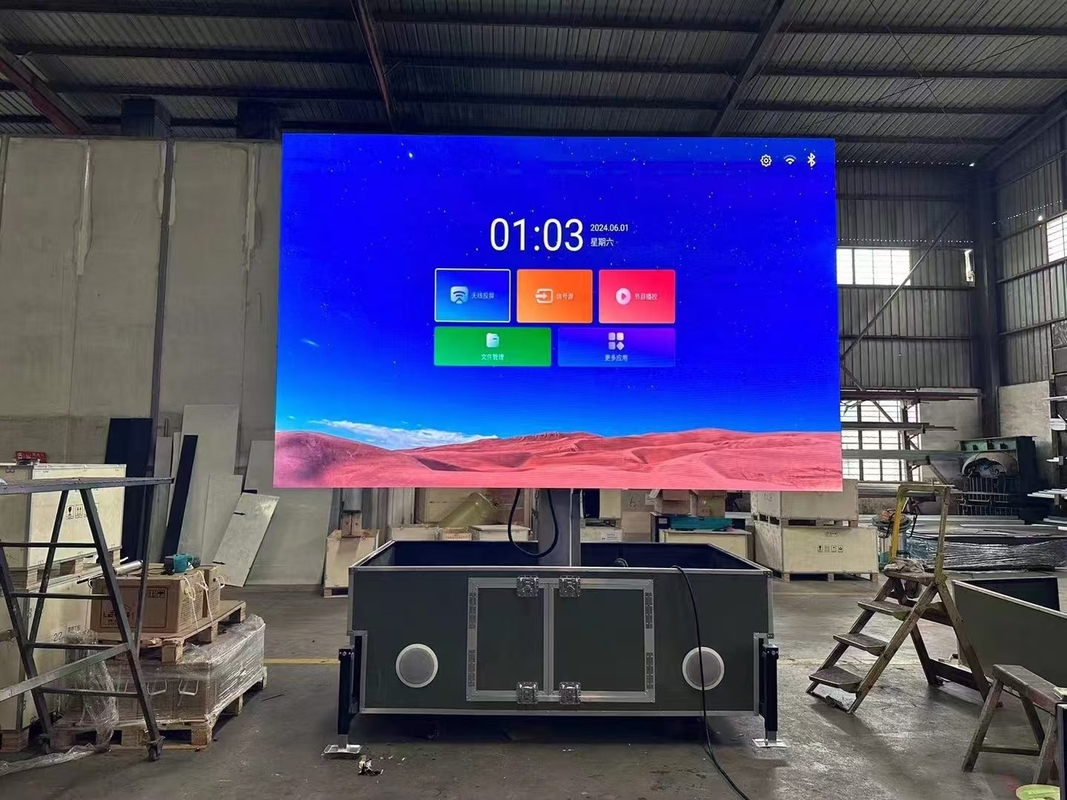 P2.5 P3 P4 P5 P6 P8 P10 Outdoor Mobile Advertising Truck Van Trailer LED Billboard Big Mobile Pantalla LED Display