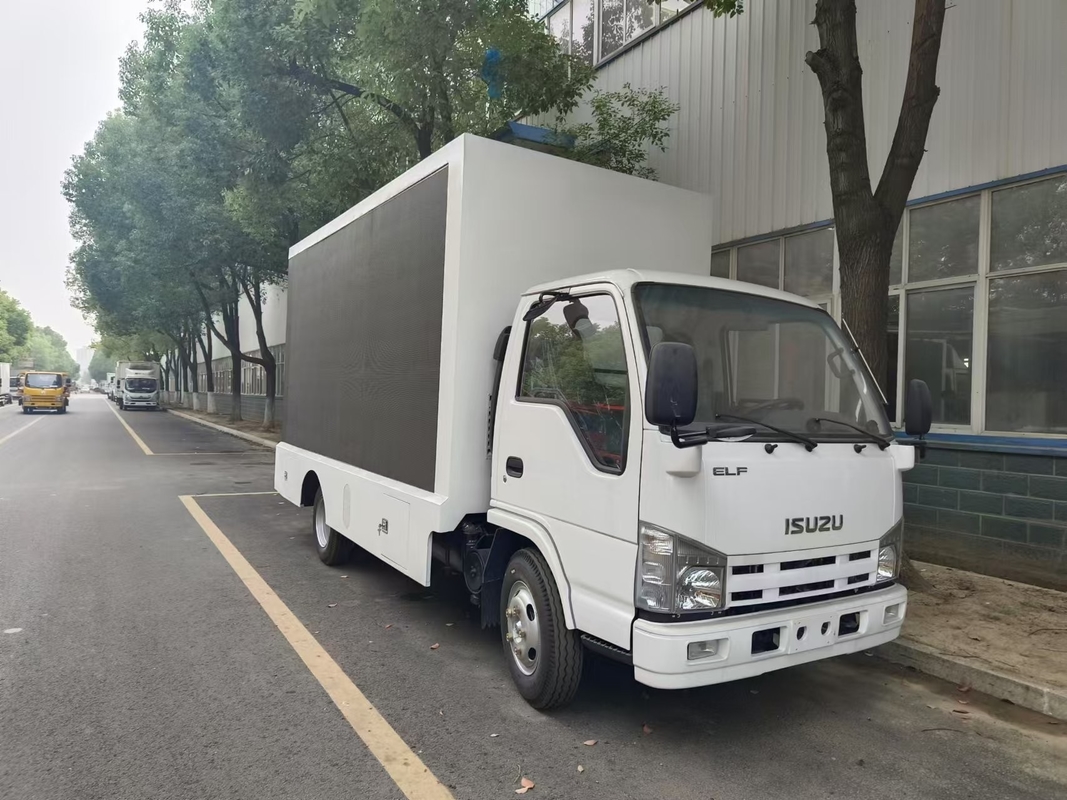 Full Color P5 P6 Mobile LED Billboard Trucks Isuzu caminhão de outdoors digital móvel