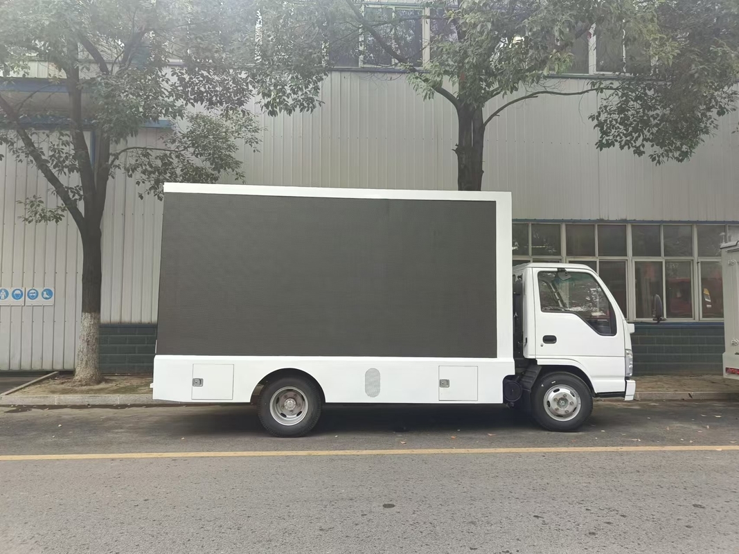 Full Color P5 P6 Mobile LED Billboard Trucks Isuzu caminhão de outdoors digital móvel