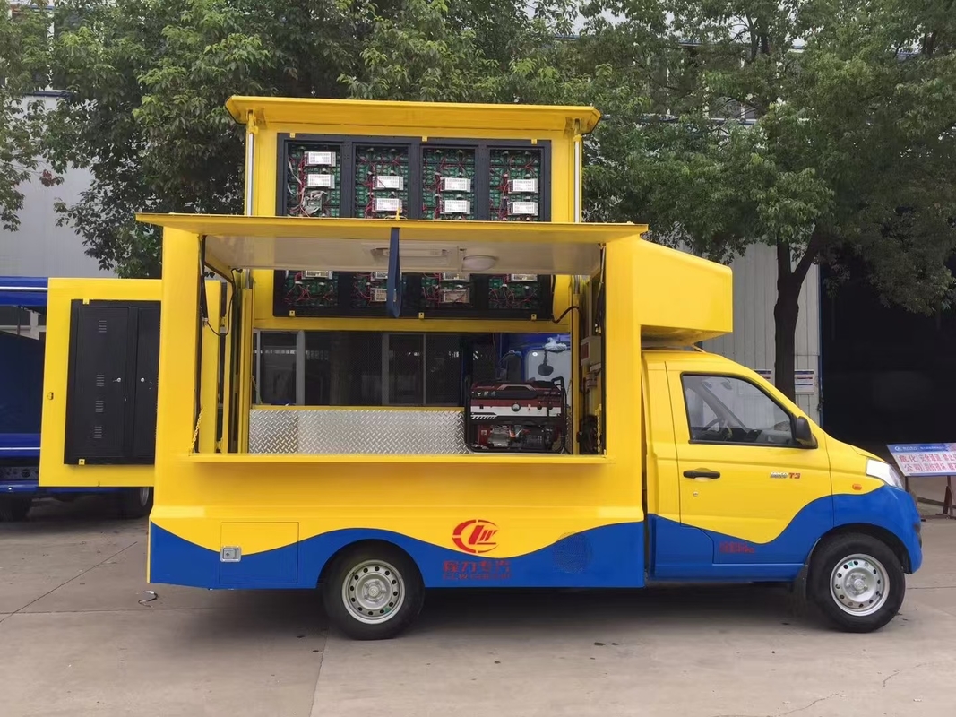 Foton Mobile Led Truck Publicidade EURO 6 mini Publicidade ao ar livre