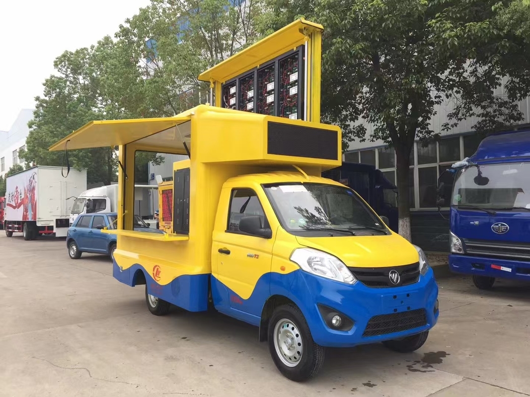 Foton Mobile Led Truck Publicidade EURO 6 mini Publicidade ao ar livre