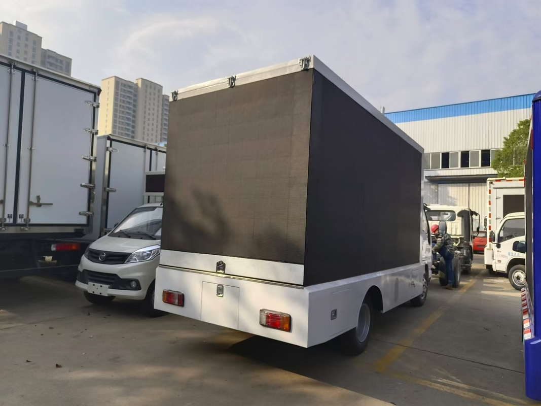 Marca japonesa Isuzu Mobile Led Truck Publicidade P3 P4 P5 Pequeno trailer de exibição LED